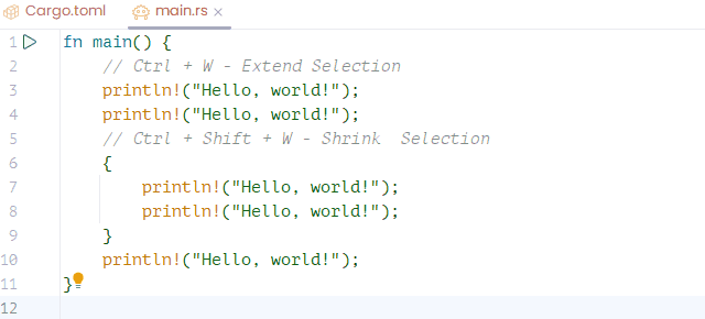 Selection